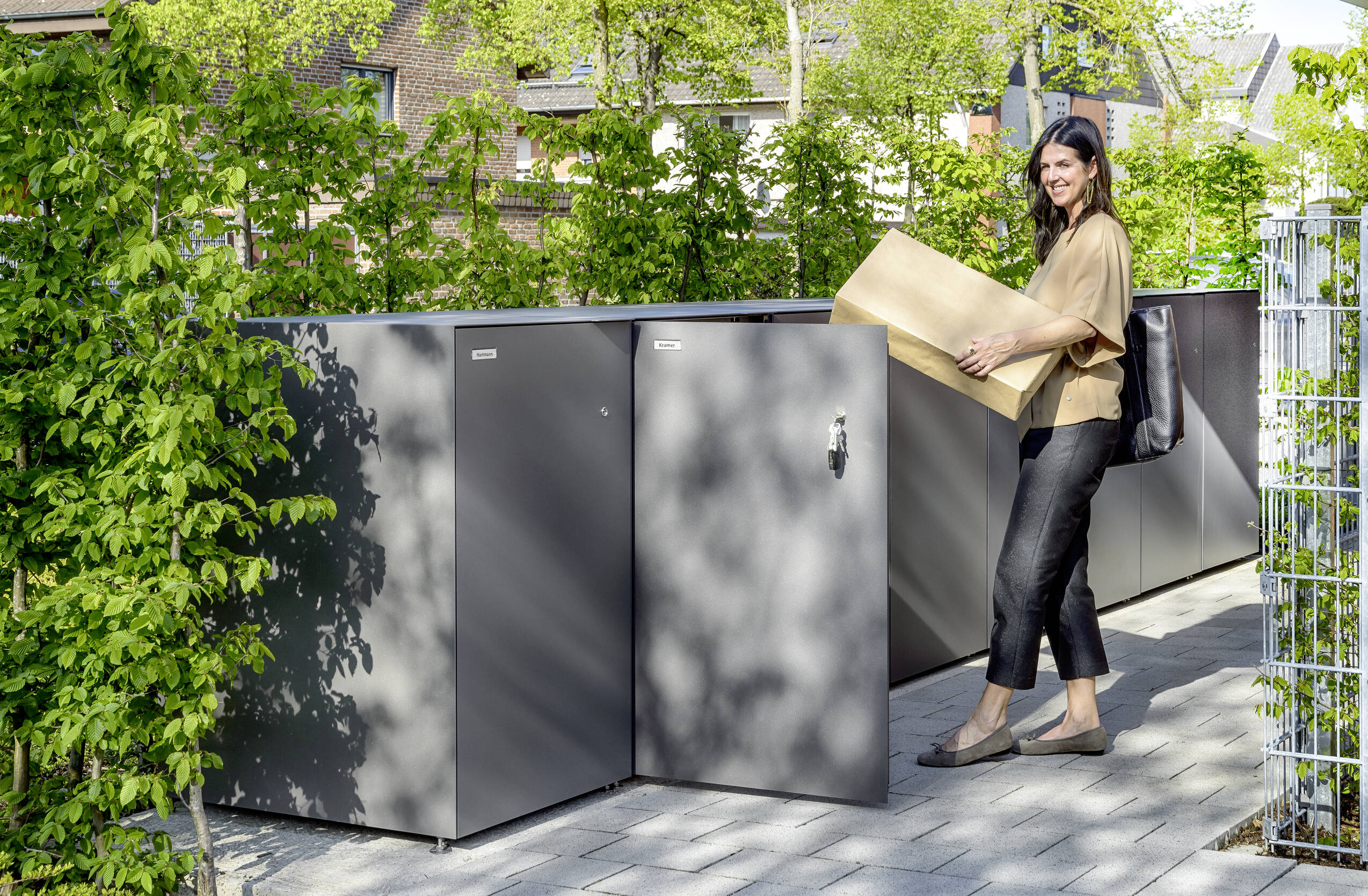 Sichere Paketaufbewahrung mit Aluminium-Paketboxen von Zaun Stoffel