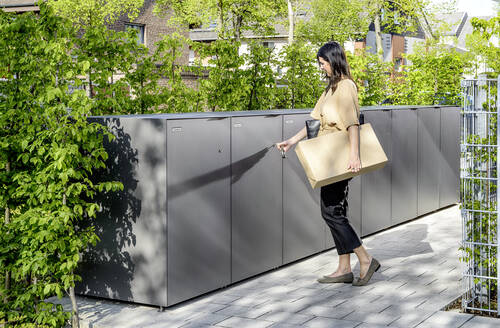 Paketboxen aus Aluminium zur sicheren Paketablage