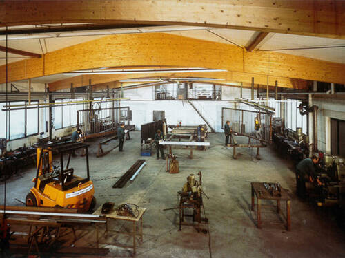 Lagerhalle Zaun Stoffel im Hunsrück
